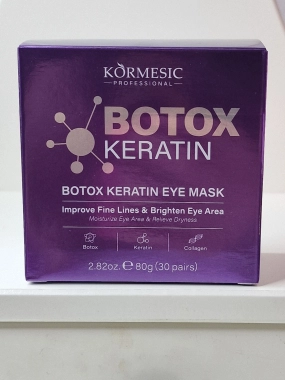 KORMESIC Botox Keratin hydrogelové polštářky pod oči 60 kusů