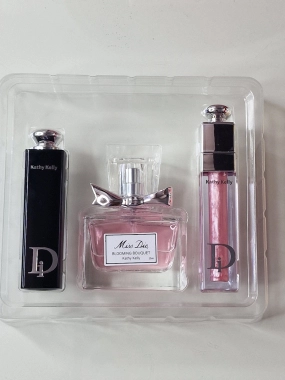 Kathy Kelly Miss Dio Blooming Bouquet – Perfume & Lip Gloss Set inspirováno Miss Dior
