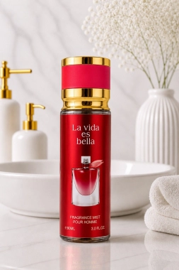 Parfémovaná voda tělová mlha inspirováno vůní Lancôme La vie est belle L'Elixir 90 ml