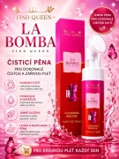 Find Queen La Bomba Cleansing Mousse je jemná čisticí pěna na obličej