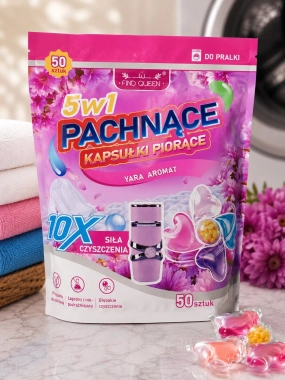 Pachnace 5v1 – Kapsle na praní Prací kapsle s vůní květů Yara (50 ks)