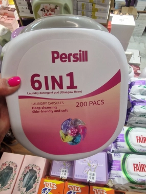 Persill 6v1 Glasgow Rose – prací kapsle kapsle na praní (200 ks)