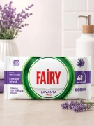 Univerzální vlhčené ubrousky Fairy Levandule 100ks