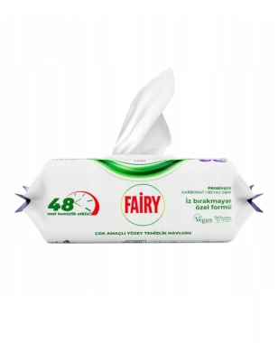 Univerzální vlhčené ubrousky Fairy Levandule 100ks