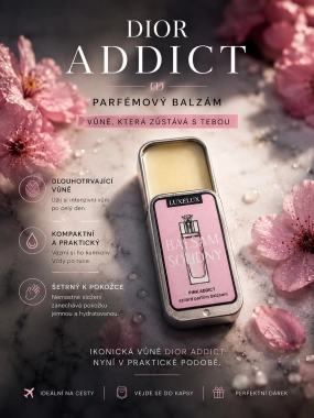 Luxelux Pink Addict – tuhý parfém do kabelky 10 g