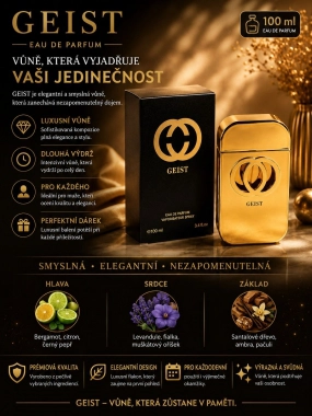 GEIST Eau de Parfum 100 ml inspirováno Gucci Guility