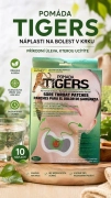 Tiger Sore Throat Patches – Bylinné náplasti určené k zevní aplikaci na oblast krku