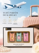 Luxelux sada tuhých parfémů do kabelky na palubu letadla (3 ks)