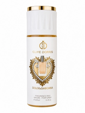 CLIVE DORRIS tělová mlha inspirováno inspirováno Dolce & Gabbana 250 ml