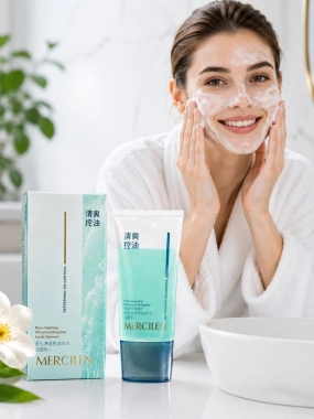 MERCILEN Pore Cleansing Oil Control Smoothie Facial Cleanser čisticí gel na obličej 150 g