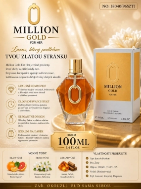 Million Gold For Her Eau de Parfum 100 ml inspirováno Paco Rabanne