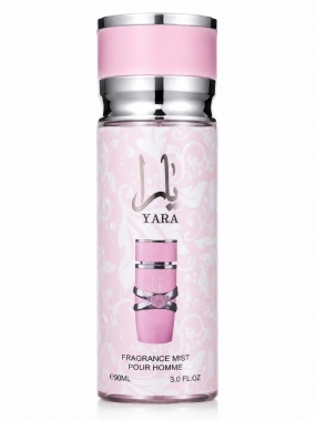 Parfémovaná voda tělová mlha inspirováno Lattafa Yara pink 90 ml