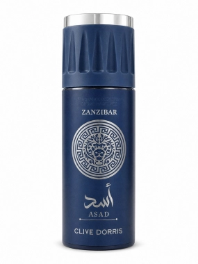 CLIVE DORRIS tělová mlha inspirováno LATTAFA Asad Zanzibar 250 ml