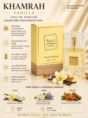 Amazon Khamrah Vanilla – Eau de Parfum 50 ml unisex