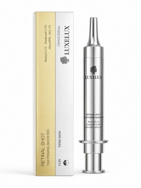 Luxelux Retinal Shot Retinol Tightening Booster zpevňující pleťový krém s retinalem 10 ml