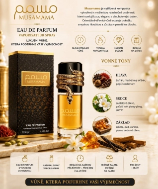 Mystical inspirováno Lattafa Musamam parfémovaná voda 30 ml unisex