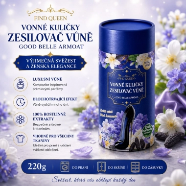 Find Queen – Parfémové perličky do praní GOOD BELLE 220 g