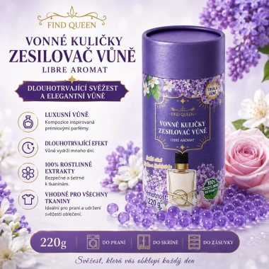 Find Queen – Parfémové perličky do praní Libre Aromat 220 g