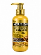 Gold Snail Skin Re-generation Body Lotion tělové mléko s hlemýždím extraktem 500 ml