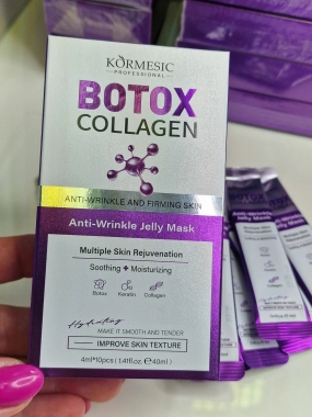 KORMESIC Botox Collagen Anti-Wrinkle Jelly Mask protivrásková gelová maska 10x 4 ml