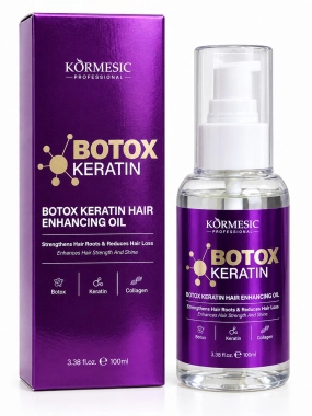 KORMESIC Professional Botox Keratin Hair Enhancing Oil vlasová péče 100 ml