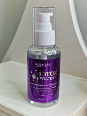 KORMESIC Professional Botox Keratin Hair Enhancing Oil vlasová péče 100 ml