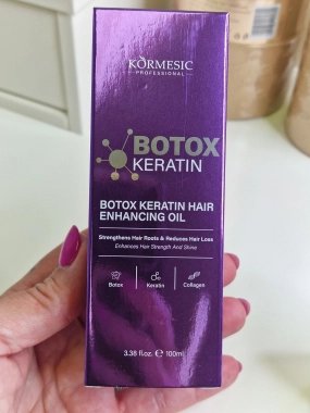 KORMESIC Professional Botox Keratin Hair Enhancing Oil vlasová péče 100 ml