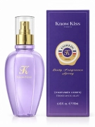 Know Kiss Paris parfémovaný tělový sprej s elegantním a smyslným charakterem 190 ml