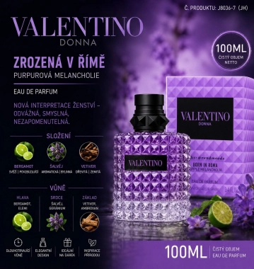 VALONTIME DOMMA Purple Melancholia Eau de Parfum Intense 100 ml inspirováno Valentino
