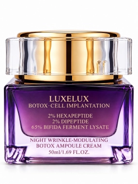 LUXELUX Night Wrinkle Modulating Botox Ampoule Eye Cream noční oční krém 30 ml