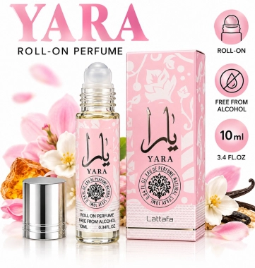Praktický roll-on parfém Yara v kompaktním 10 ml balení