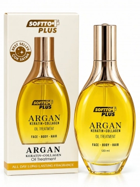 SOFTTO PLUS multifunkční pečující olej s arganovým olejem 120 ml