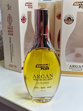 SOFTTO PLUS multifunkční pečující olej s arganovým olejem 120 ml