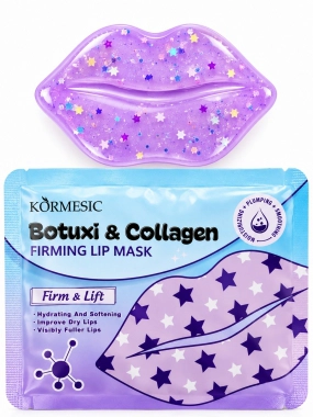 KORMESIC Botuxi & Collagen zpevňující hydrogelová maska na rty s kolagenem