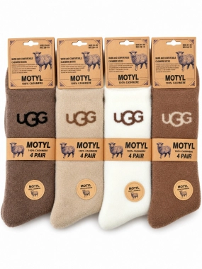 35-38  Dámské hřejivé ponožky MOTYL cashmere 4 páry