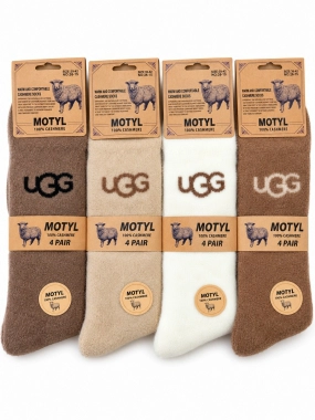 39-42 Dámské hřejivé ponožky MOTYL cashmere 4 páry