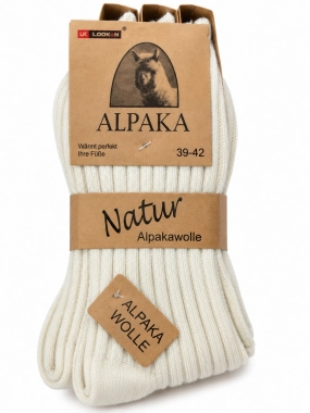 39-42  ALPAKA hřejivé žebrované ponožky s vysokým podílem vlny 3PACK