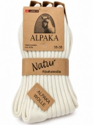 35-38 ALPAKA hřejivé žebrované ponožky s vysokým podílem vlny 3PACK