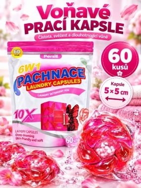 Voňavé prací kapsle Persill 6v1 vůně inspirována LA Bomba 60 ks