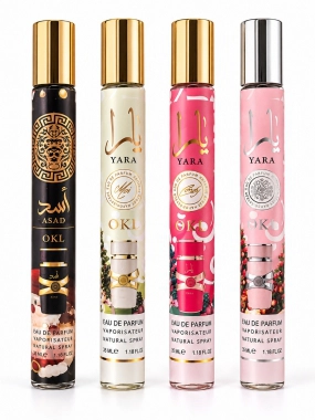 Vánoční dárková sada parfémů inspirováno YARA & ASAD 4 × 35 ml