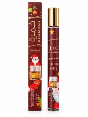 KHAMRAH OKL QAHWA parfémovaná voda s vánočním motivem 35 ml unisex