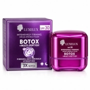 LUXELUX BOTOX + MULTI-PEPTYDY guma krém proti vráskám SPF 30 50 g