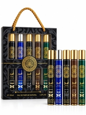 Luxusní dárková sada parfémů ASAD 5 × 35 ml