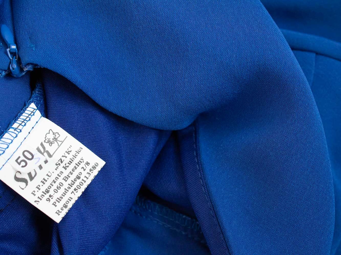 50 5XL Modré luxusní dámské slavnostní šaty - Dámský šatník